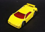 1994 Hot Wheels Lamborghini Diablo Yellow Die Cast Toy Exotic Sports Car Vehicle - Treasure Valley Antiques & Collectibles