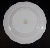 Set of 6 Roslyn Bone China "Harmony Rose" Salad Plates - Signed - Treasure Valley Antiques & Collectibles