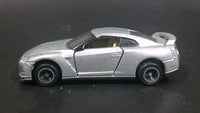 Tomica Tomy 2008 Nissan GT-R Grey Silver Car 1/61 Die Cast Toy Car Vehicle - Opening Doors - Treasure Valley Antiques & Collectibles