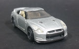 Tomica Tomy 2008 Nissan GT-R Grey Silver Car 1/61 Die Cast Toy Car Vehicle - Opening Doors - Treasure Valley Antiques & Collectibles