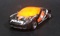 2003 Hot Wheels Cop Squad Ford GT-90 Police Black Die Cast Toy Car Emergency Vehicle - Treasure Valley Antiques & Collectibles