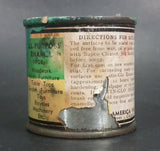 Rare 1930s Bapco British America Paint Co Ltd Satin-Glo Jade Colored Enamel Paint Small Can - Treasure Valley Antiques & Collectibles