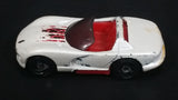 1998 Hot Wheels Dash 4 Cash Dodge Viper RT/10 White Die Cast Toy Race Car Vehicle - Treasure Valley Antiques & Collectibles