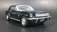 Motor Max American Graffiti 1964 Ford Mustang Black 1/24 Scale Die Cast Toy Muscle Car Vehicle - Treasure Valley Antiques & Collectibles