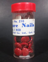 Vintage Red Furniture Nails from Dominion Tack and Nail Co. Ltd - Treasure Valley Antiques & Collectibles