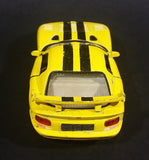 2005 Kinsmart Dodge Viper GTS-R Yellow w/ Black Stripes 5039 Die Cast Toy Pullback Car Vehicle - Treasure Valley Antiques & Collectibles