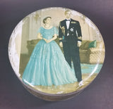 1953 Huntley & Palmers Queen Elizabeth II & The Duke of Edinburgh Biscuits Tin