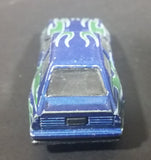 1980s Zee Toys Dyna Wheels Audi Quattro Blue & Green w/ Grey Shark Car No. D87 Die Cast Toy Vehicle - 1/64 Scale - Treasure Valley Antiques & Collectibles