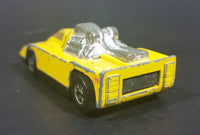 1981 Hot Wheels Cannonade Yellow Die Cast Toy Race Car Vehicle w/ Opening Hood - Treasure Valley Antiques & Collectibles