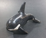Vintage Telegraph Cove, B.C. Orca Killer Whale Ceramic Hanging Ornament Souvenir Travel Collectible - Treasure Valley Antiques & Collectibles