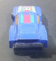 1980s Marz Karz Blue #12 Ford Mustang Cobra II S8002 Die Cast Toy Race Car