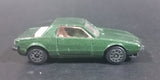 1980s Zee Toys Dyna Wheels Fiat x 1/9 Dark Green No. D63 Die Cast Toy Vehicle - 1/64 Scale