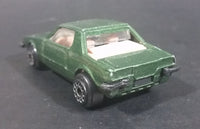 1980s Zee Toys Dyna Wheels Fiat x 1/9 Dark Green No. D63 Die Cast Toy Vehicle - 1/64 Scale - Treasure Valley Antiques & Collectibles