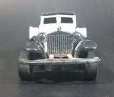 Vintage Yatming 1930s Cadillac V16 Coupe White w/ Black Top Die Cast Friction Toy Classic Car Vehicle - Treasure Valley Antiques & Collectibles