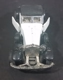 Vintage Yatming 1930s Cadillac V16 Coupe White w/ Black Top Die Cast Friction Toy Classic Car Vehicle - Treasure Valley Antiques & Collectibles