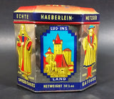 Vintage Haeberlein Metzger Nunnberg 5 Fine "Elisen" Spiced Cakes Empty Sweets Tin - Made in Germany - Treasure Valley Antiques & Collectibles