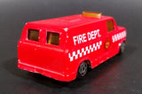 Vintage Buddy L "Metal Made" Fire Dept. Van Red Die Cast Toy Car Vehicle No. 47601 - Treasure Valley Antiques & Collectibles