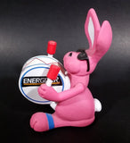 Vintage Pink Energizer Batteries Bunny Flashlight Activated Sensor Drumming Figure - Treasure Valley Antiques & Collectibles