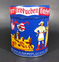 Vintage Haeberlein Metzger Nunnberg Fine Almond and "Elisen" Spiced Cakes Empty Sweets Tin - Made in Germany - Treasure Valley Antiques & Collectibles