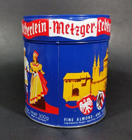 Vintage Haeberlein Metzger Nunnberg Fine Almond and "Elisen" Spiced Cakes Empty Sweets Tin - Made in Germany - Treasure Valley Antiques & Collectibles