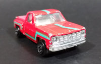 1980s Yatming Chevy Stepside Red Pickup Truck No. 1601 Die Cast Toy Car Vehicle - Made in China - Treasure Valley Antiques & Collectibles
