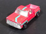 1980s Yatming Chevy Stepside Red Pickup Truck No. 1601 Die Cast Toy Car Vehicle - Made in China - Treasure Valley Antiques & Collectibles