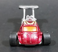 1998 Hot Wheels First Editions Whatta Drag Metallic Dark Red Die Cast Toy Car Vehicle - Treasure Valley Antiques & Collectibles