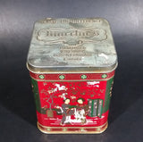 Collectible 1978 Murchie's "Taste The Difference" Red, Gold Tea Tin Container - Vancouver, B.C. - Treasure Valley Antiques & Collectibles