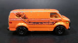 2007 Matchbox MBX Metal Chevy Van Orange Die Cast Toy Car Vehicle - Treasure Valley Antiques & Collectibles