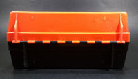 Vintage Rare 1974 Aladdin Canadian NHL Ice Hockey Orange and Black Lunch Box Thermos Set - Treasure Valley Antiques & Collectibles