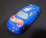 2000 Hot Wheels Racer Nascar #44 7/20 Blue Die Cast Toy Race Car Vehicle McDonald's Happy Meal - Treasure Valley Antiques & Collectibles