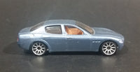 2004 Hot Wheels First Editions Maserati Quattroporte Steel Blue Die Cast Toy Luxury Car Vehicle 29/212 - Treasure Valley Antiques & Collectibles