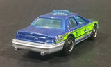 2016 Matchbox City 2006 Ford Crown Victoria LAX Taxi Blue Die Cast Toy Car Vehicle - Los Angeles Airport Taxi - Treasure Valley Antiques & Collectibles