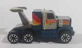 Vintage Tonka 061 GMC Semi Truck Big Rig Teal Blue & Silver Pressed Steel Toy Vehicle w/ Spoiler - Treasure Valley Antiques & Collectibles
