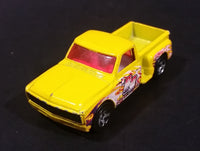 2006 Hot Wheels Custom '69 Chevy Yellow Pickup Truck Die Cast Toy Car Vehicle - Treasure Valley Antiques & Collectibles