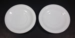 Set of 2 ALCAR Fine Porcelain White Tea Cup Saucer Plates - Treasure Valley Antiques & Collectibles