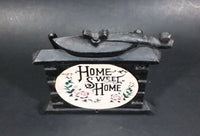 Vintage "Home Sweet Home" 2D Coffee Grinder Shaped Cast Iron Napkin Holder - Treasure Valley Antiques & Collectibles