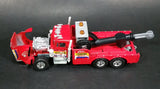 Vintage Majorette Super Movers Kenworth Express Towing Truck Red Die Cast Toy Car Vehicle Opening Hood Scale Made in France 87354GS - Treasure Valley Antiques & Collectibles