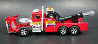 Vintage Majorette Super Movers Kenworth Express Towing Truck Red Die Cast Toy Car Vehicle Opening Hood Scale Made in France 87354GS - Treasure Valley Antiques & Collectibles