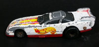 1993 Hot Wheels Racing Series Probe Funny Car 4/8 White Die Cast Toy Race Car Vehicle McDonald's Happy Meal - Treasure Valley Antiques & Collectibles