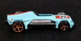2006 Hot Wheels First Editions Med-Evil Light Blue Die Cast Toy Race Car Vehicle - Treasure Valley Antiques & Collectibles