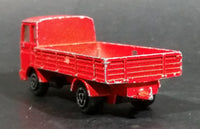 1980s Majorette Saviem Toy Truck Red Die Cast Toy Car Vehicle 1/100 Scale