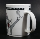 1999 Warner Bros. Looney Tunes Bugs Bunny Ceramic Gibson Coffee Mug Cartoon Collectible - Treasure Valley Antiques & Collectibles