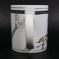 1999 Warner Bros. Looney Tunes Bugs Bunny Ceramic Gibson Coffee Mug Cartoon Collectible - Treasure Valley Antiques & Collectibles