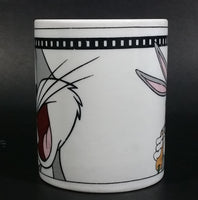 1999 Warner Bros. Looney Tunes Bugs Bunny Ceramic Gibson Coffee Mug Cartoon Collectible - Treasure Valley Antiques & Collectibles