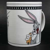 1999 Warner Bros. Looney Tunes Bugs Bunny Ceramic Gibson Coffee Mug Cartoon Collectible - Treasure Valley Antiques & Collectibles