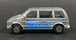 Rare 1987 Road Champs Cominco Zinc-ee Van Zinc Silver Grey Van Die Cast Toy Car Vehicle