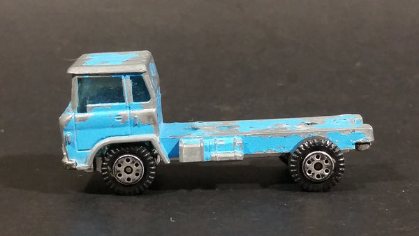 Vintage Yatming Light Blue Truck Cab Die Cast Toy Car Vehicle - Made in Hong Kong - Treasure Valley Antiques & Collectibles