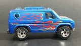 2009 Hot Wheels 1977 Baja Breaker Ford Econoline Van Metalflake Satin Blue No. 121 Die Cast Toy Car Vehicle