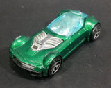 2002 Hot Wheels First Editions Ballistik Green No. 53 41/42 Die Cast Toy Car Vehicle - Treasure Valley Antiques & Collectibles